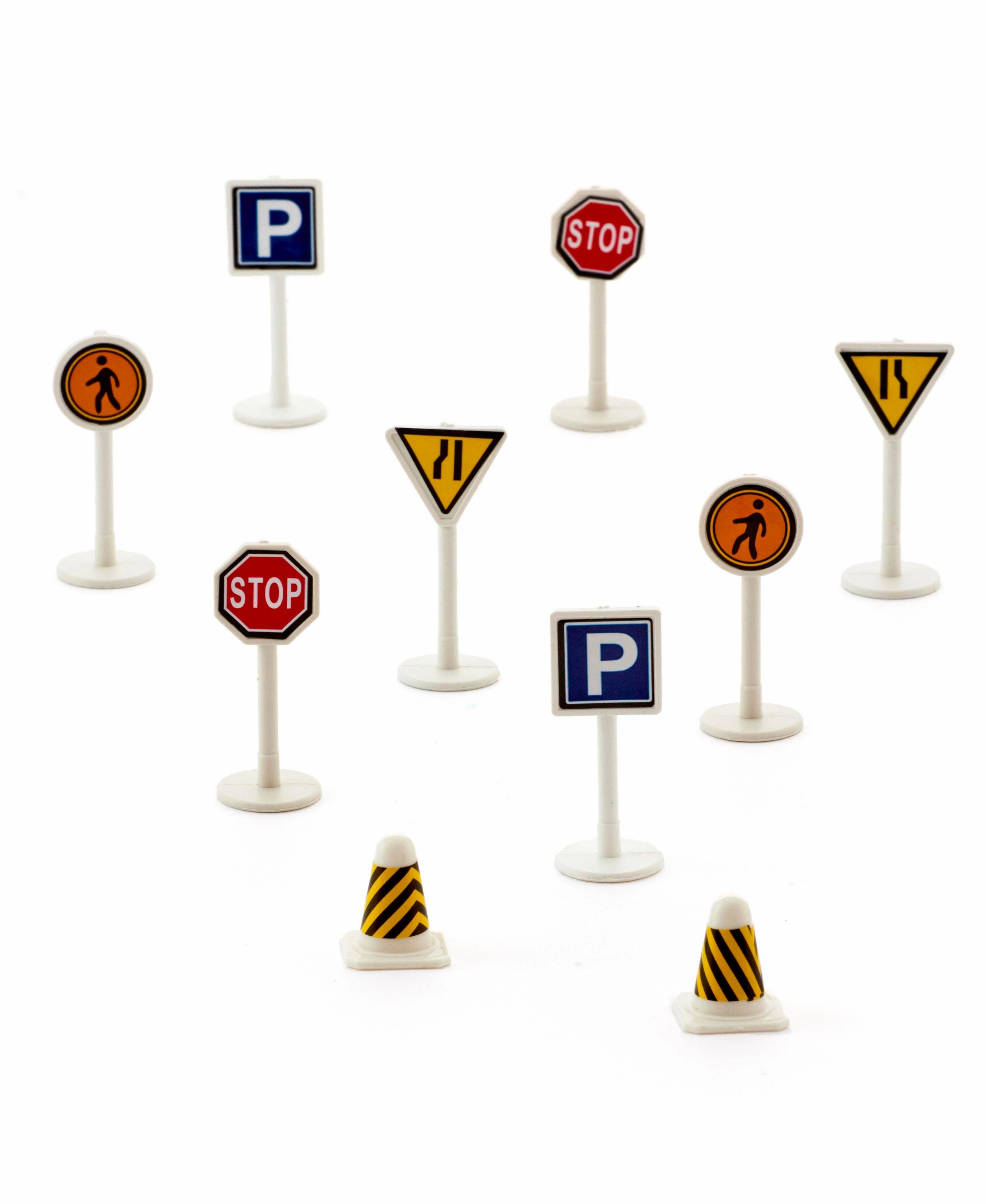 Toys R Us Fast Lane 35-Piece Diecast Vehicle Tube Set