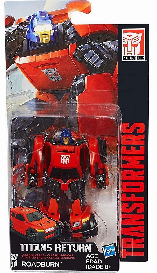 Transformers Generations Titans Return Legend Class Roadburn Figure