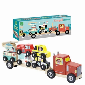 Truck Trailer with Vehicles