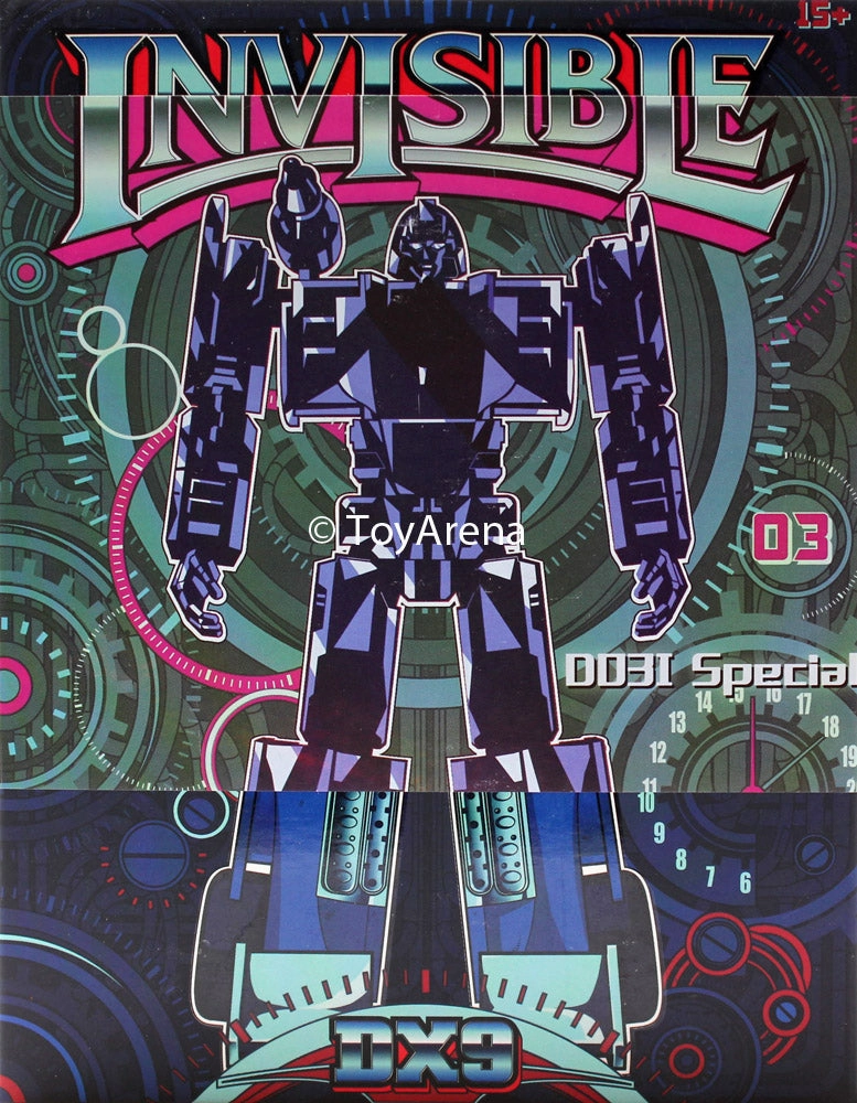 Unique Toys UT-D03I DX9 Invisible Transparent Phantom Action Figure