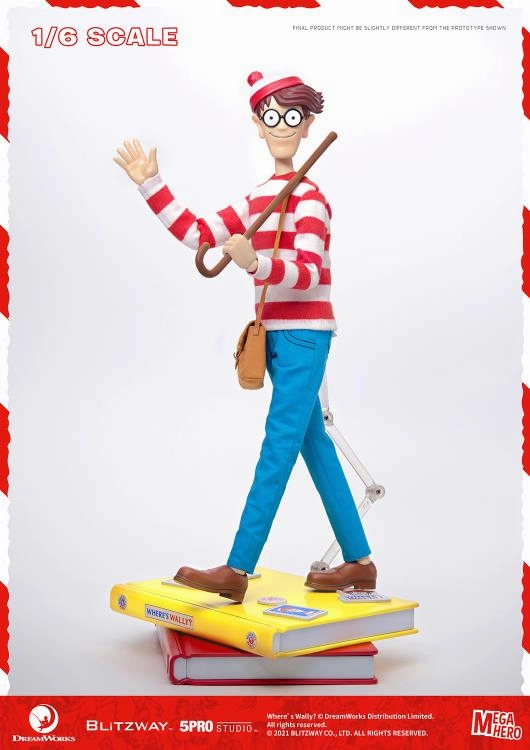 Where's Waldo? MEGAHERO Waldo 1/6 Scale Figure (With Bonus)