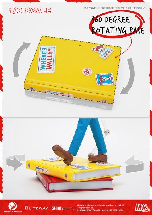Where's Waldo? MEGAHERO Waldo 1/6 Scale Figure (With Bonus)