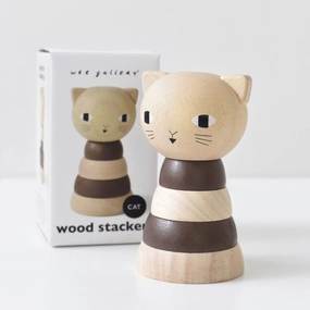 Wood Stacker Cat