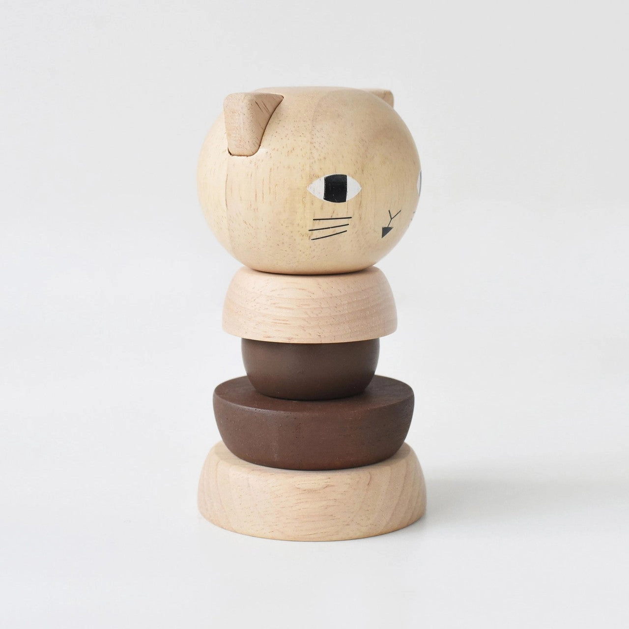 Wood Stacker Cat