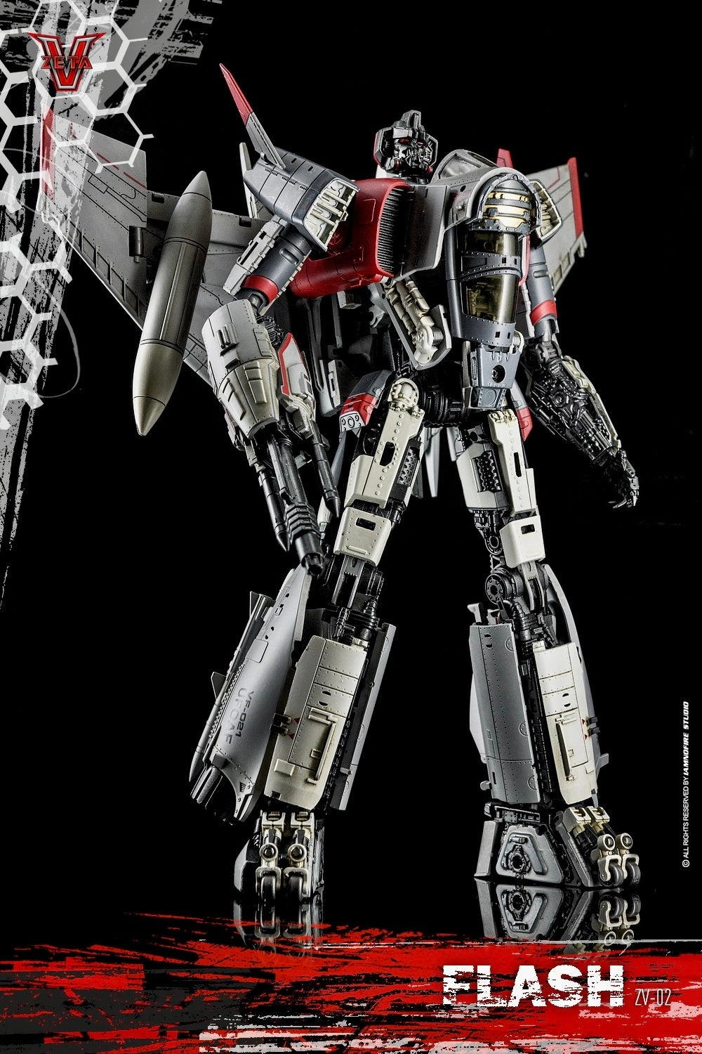 Zeta Toys Guardian ZV-02 Flash Action Figure