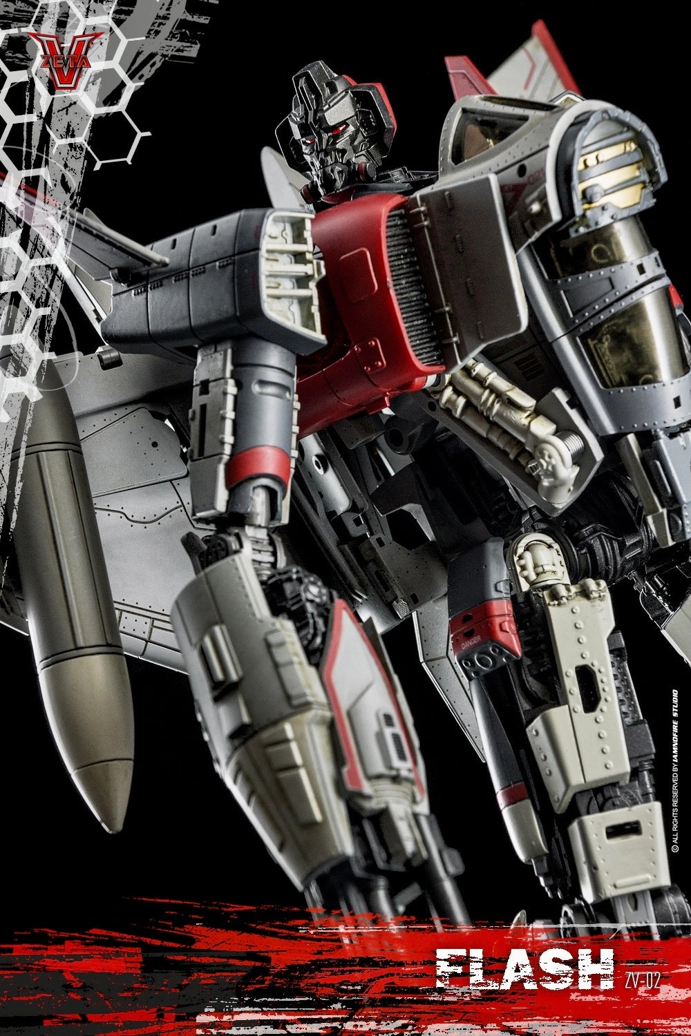 Zeta Toys Guardian ZV-02 Flash Action Figure